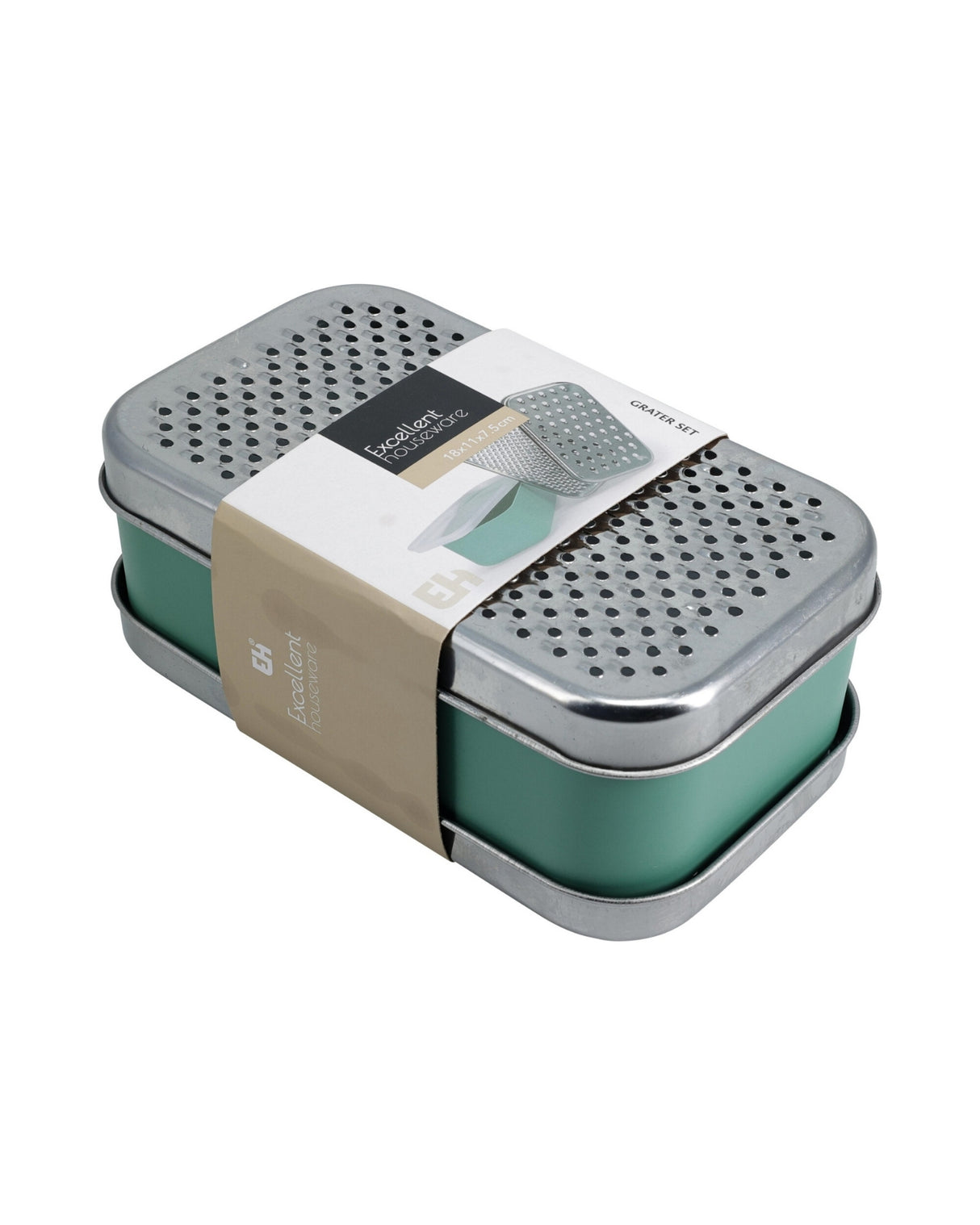 Rivejern med beholder – 2 riveflader