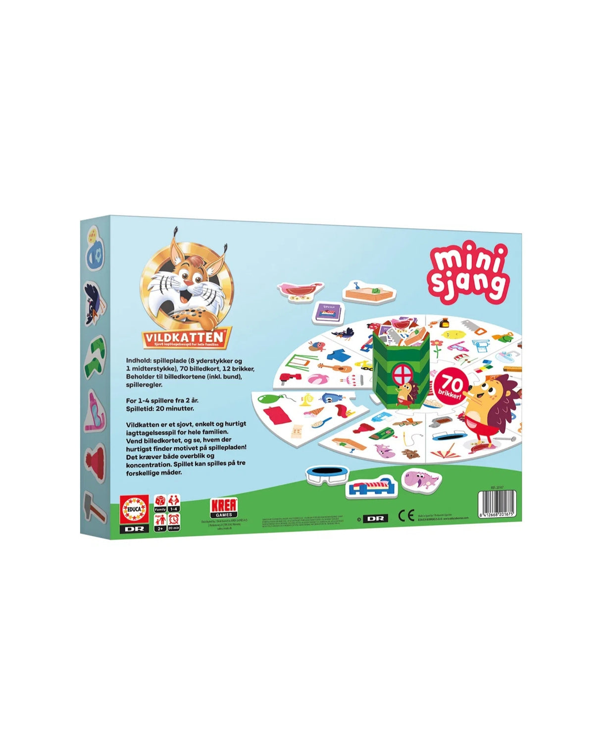 Vildkatten Minisjang Børste