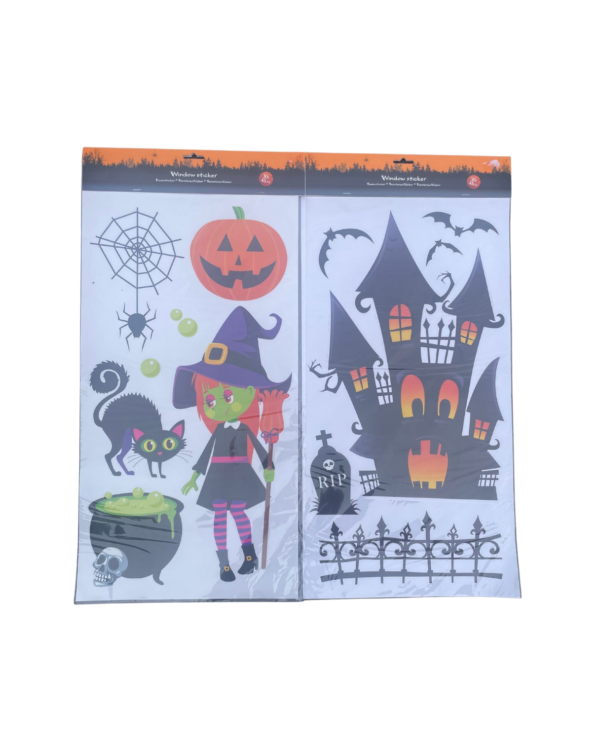 Window stickers halloween 30x45 cm