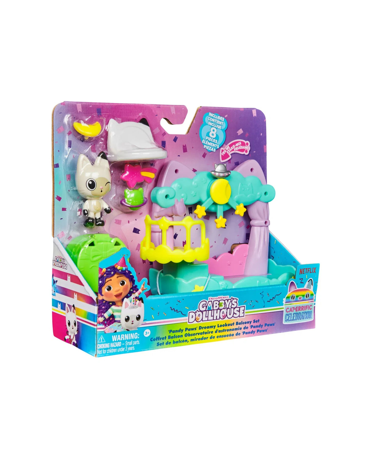 Gabby's Dollhouse Balcony Set - Dream Lookout