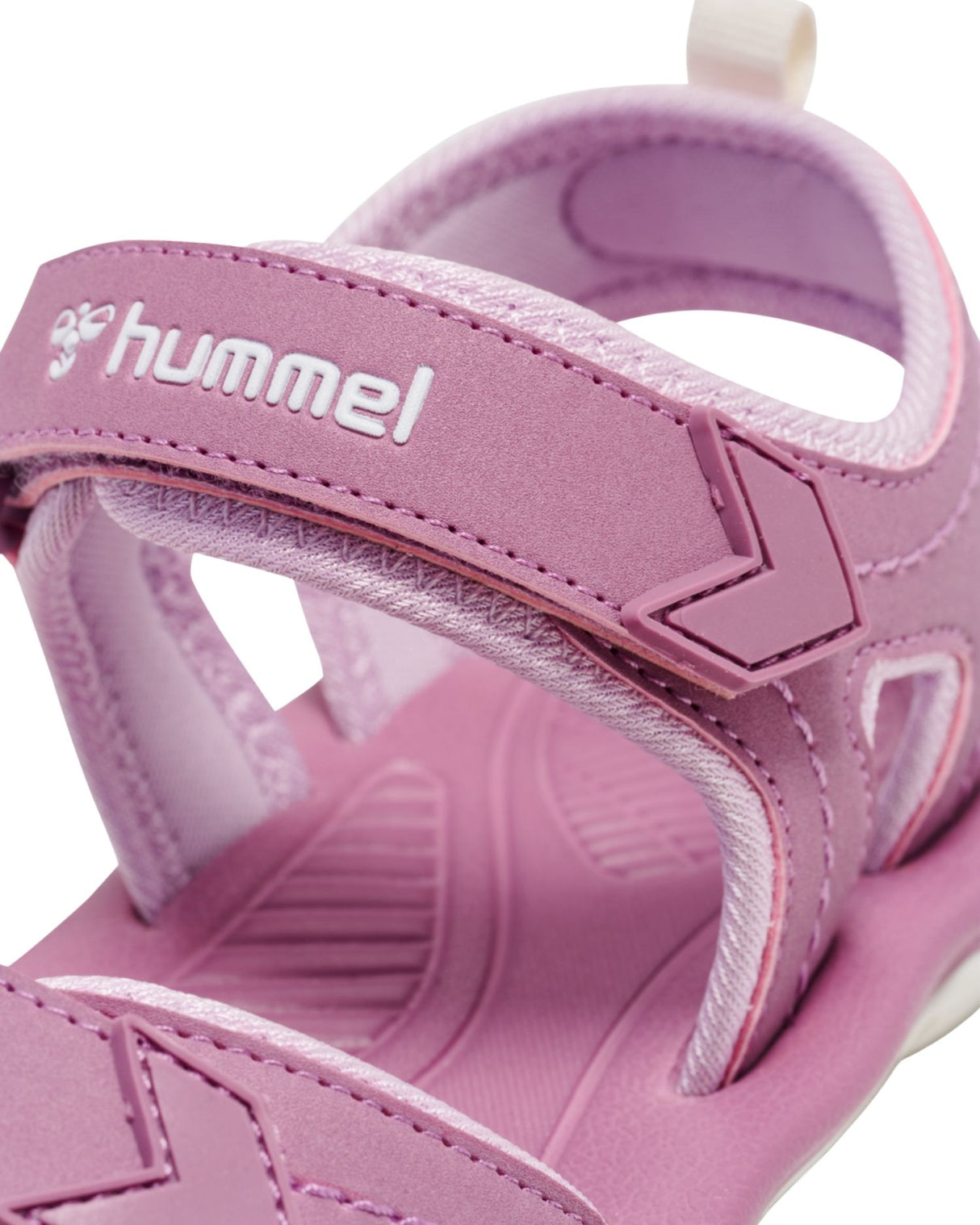 Lyserød Hummel sandal - sport jr - velcro - Valerian - 203304-3383