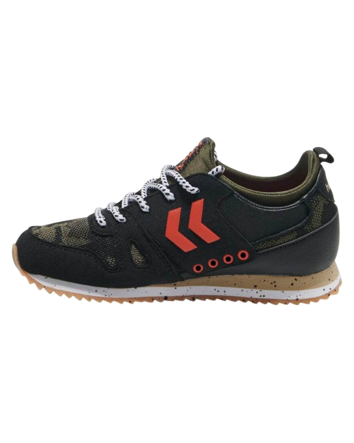 Sort/orange Hummel Sneakers - Marathona camo jr - Black - 204948-2001
