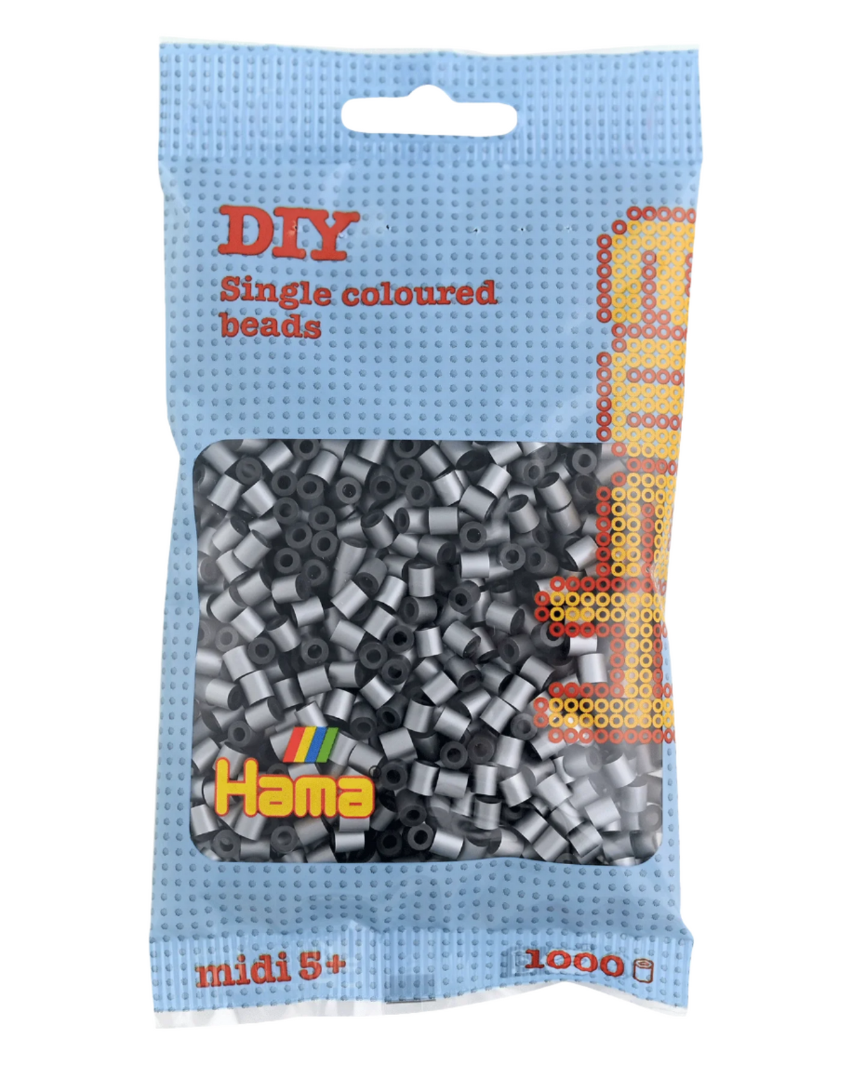 Hama perler 1000 stk - 207-62 sølv