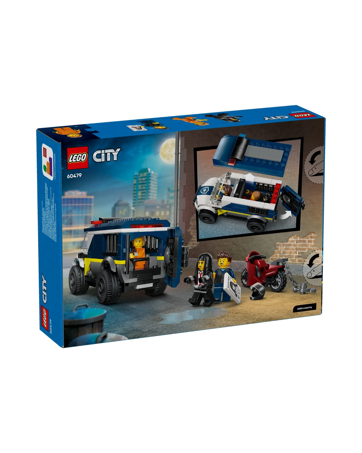 LEGO 60479 Politivogn til fangetransport - LEGO City 60479