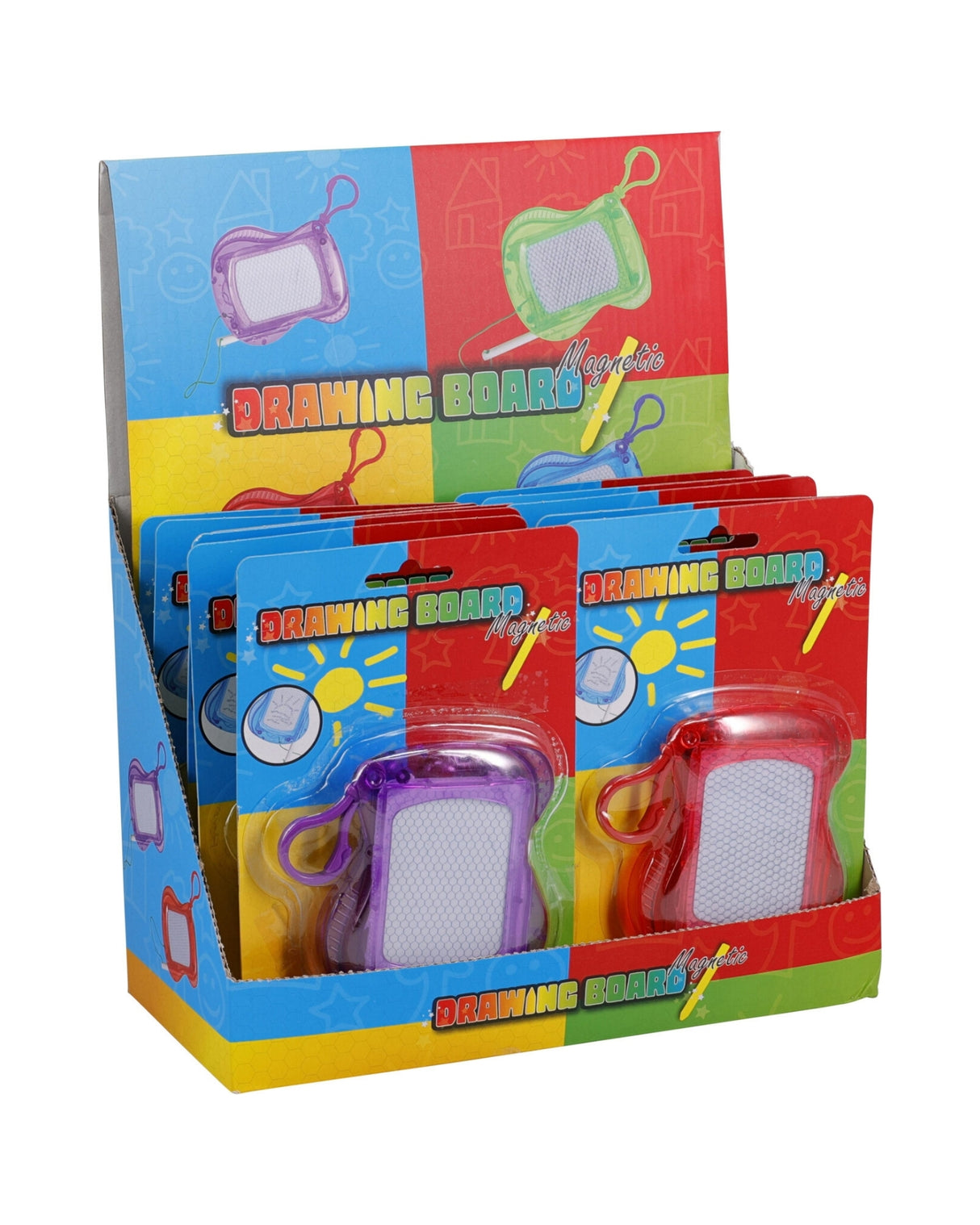 Magnetisk tegnebræt som nøglering