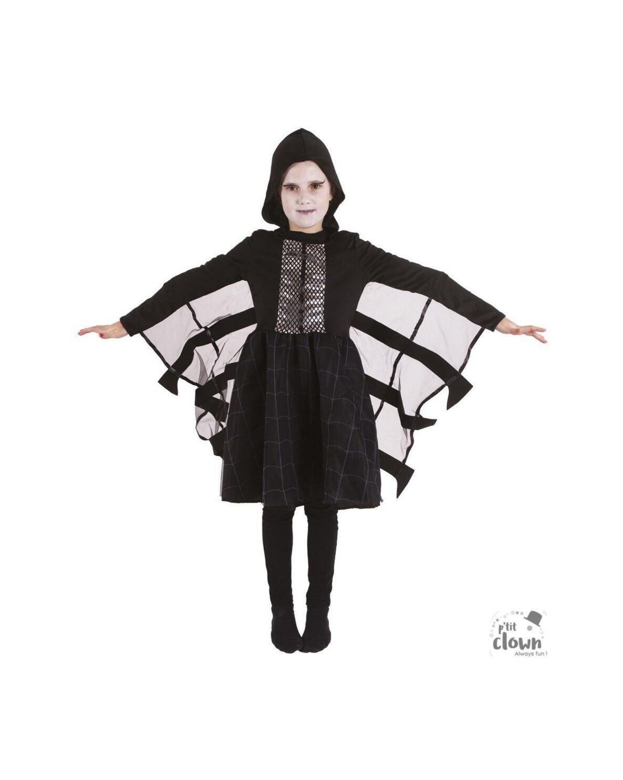 Spider costume - kids - 7/9 years