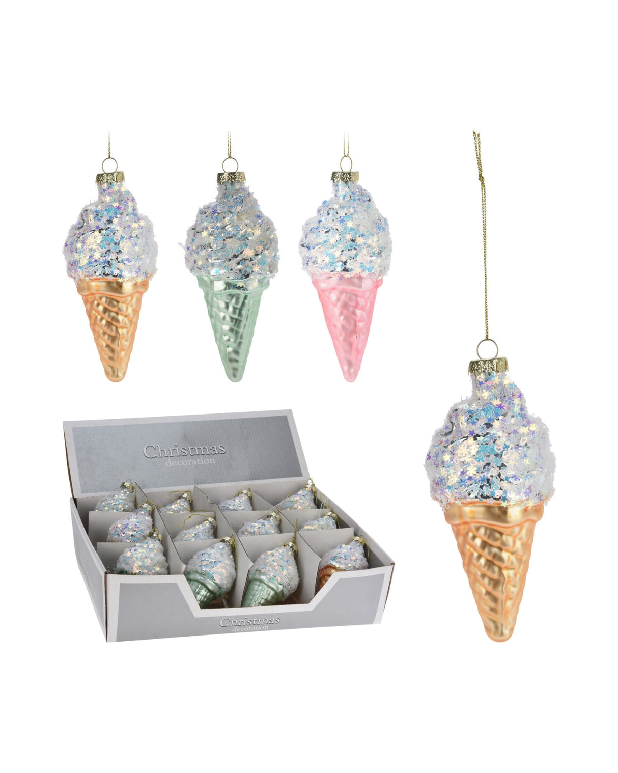 Hængende is 13 cm 1 stk