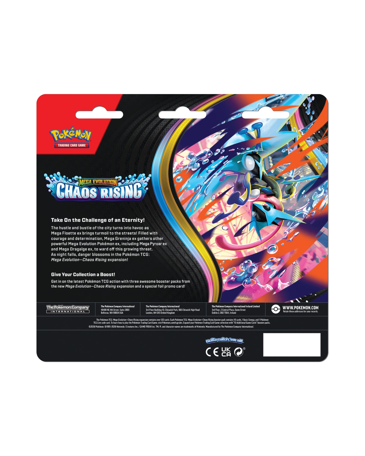 Pokemon Blister 3P ME04 - RELEASE 22/5