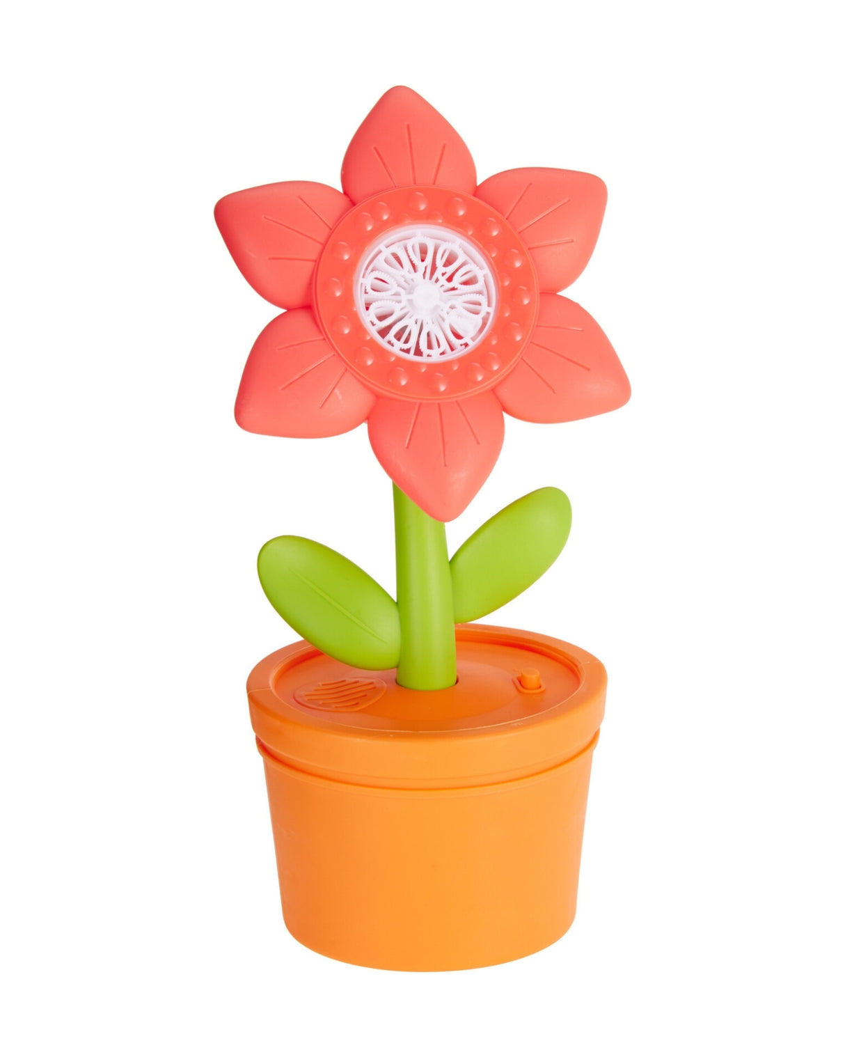 Bobleblæsemaskine med lys & lyd – blomsterdesign