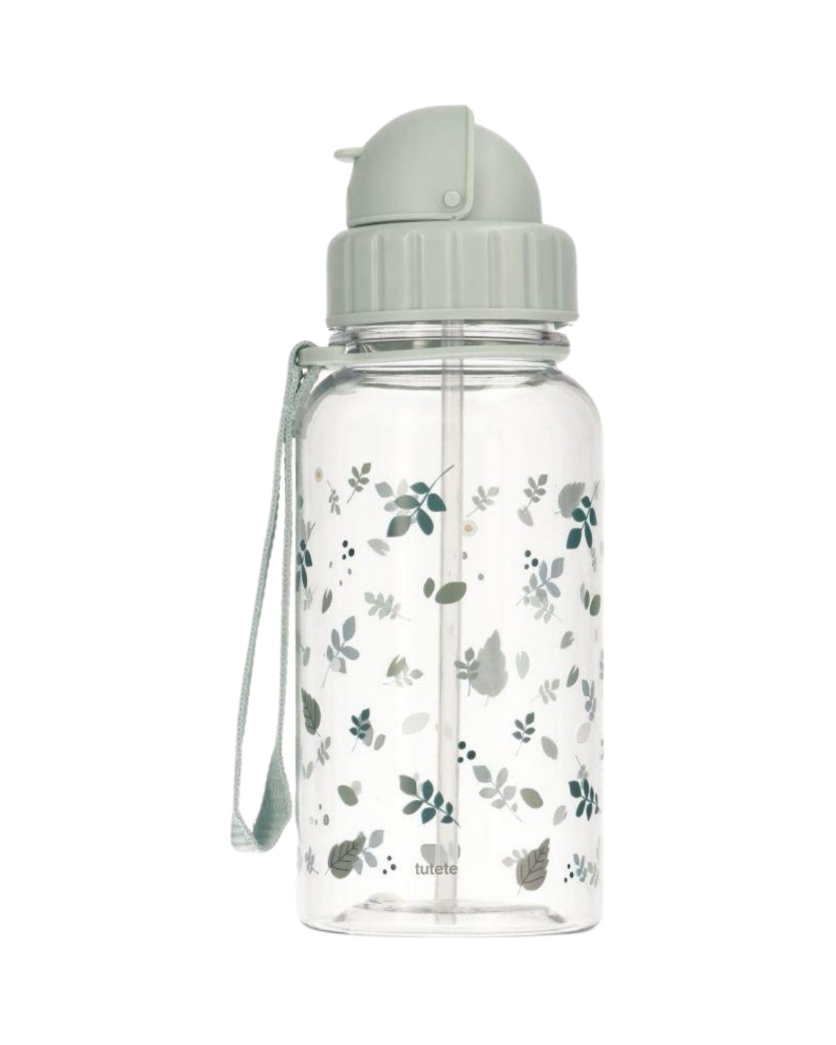 Blade drikkedunk med sugerør, Salvie Grøn