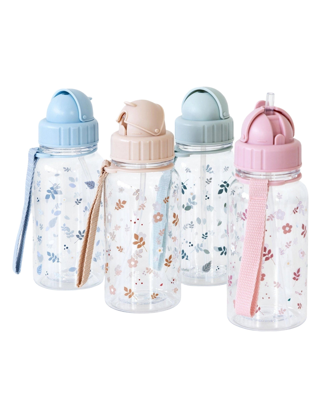 Blade drikkedunk med sugerør, Salvie Grøn