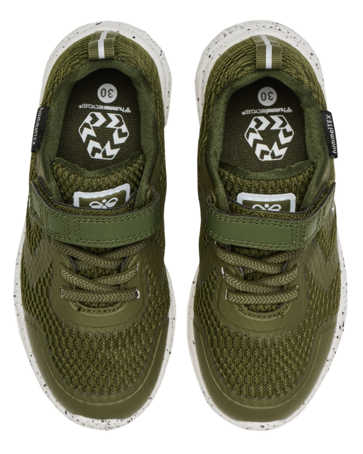 Grøn Hummel Sneakers - Actus tex jr - Forest green - 218628-6297