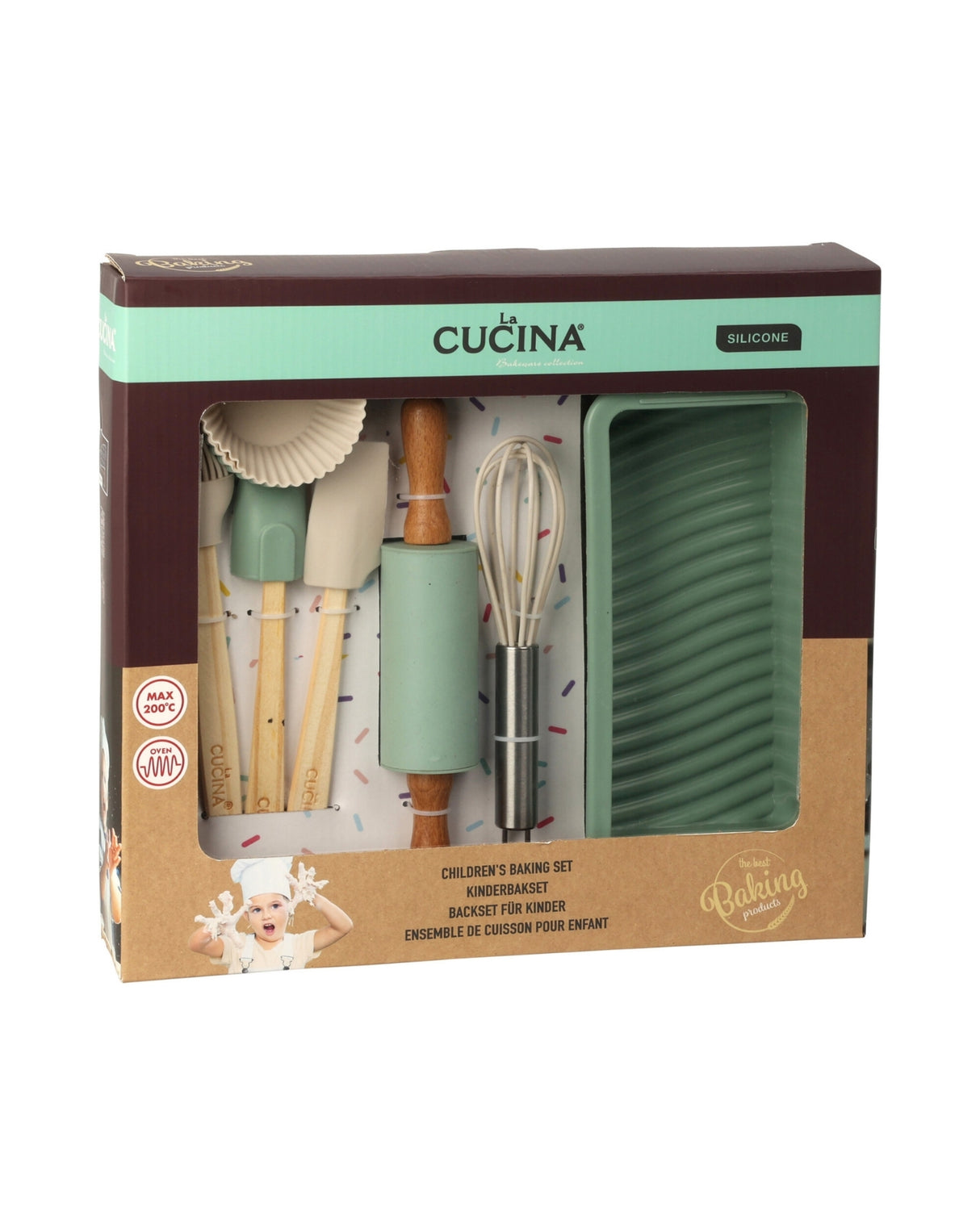 Bagesæt 12 dele til børn