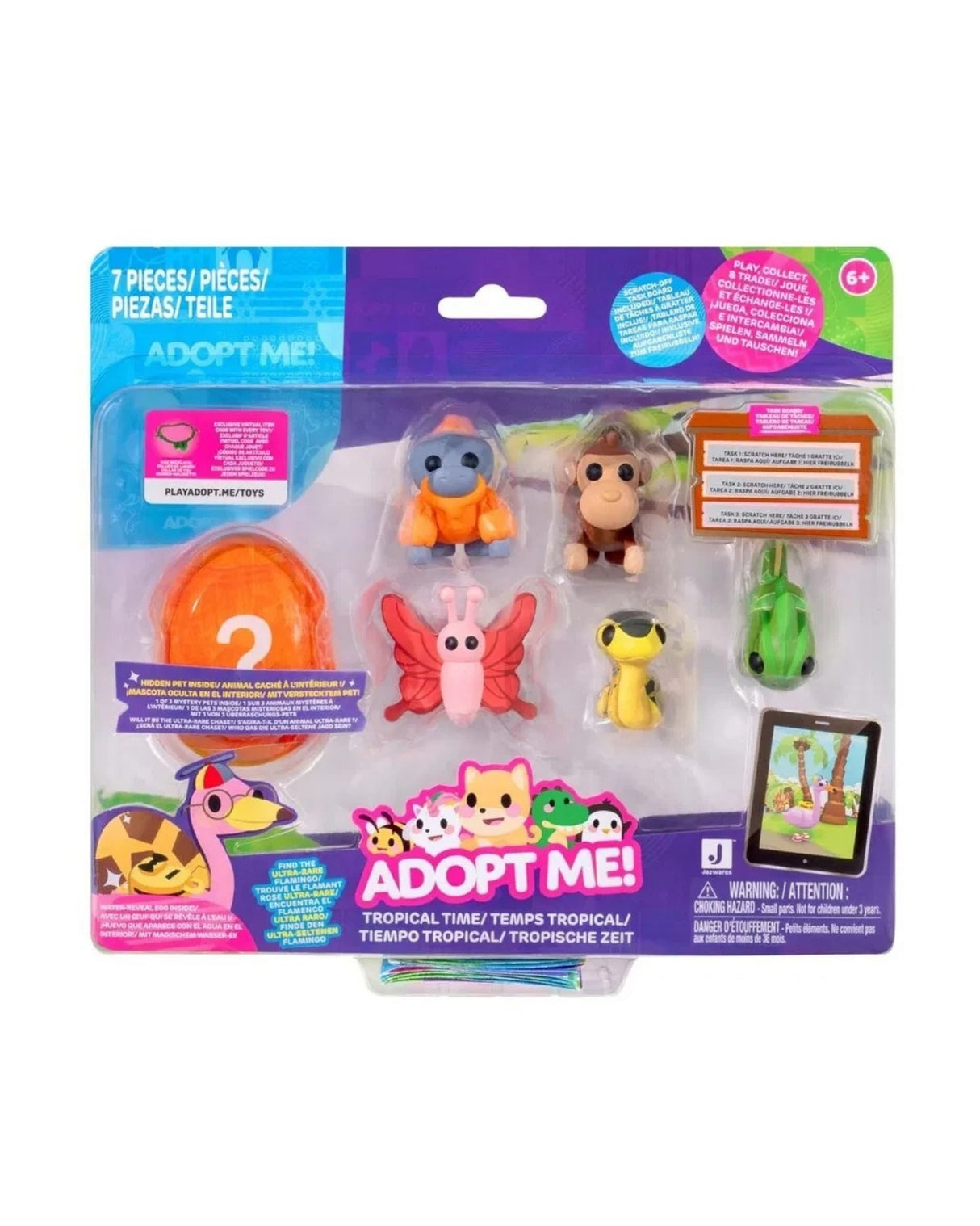 Adopt Me 6 Figure Pack - Tropical Time