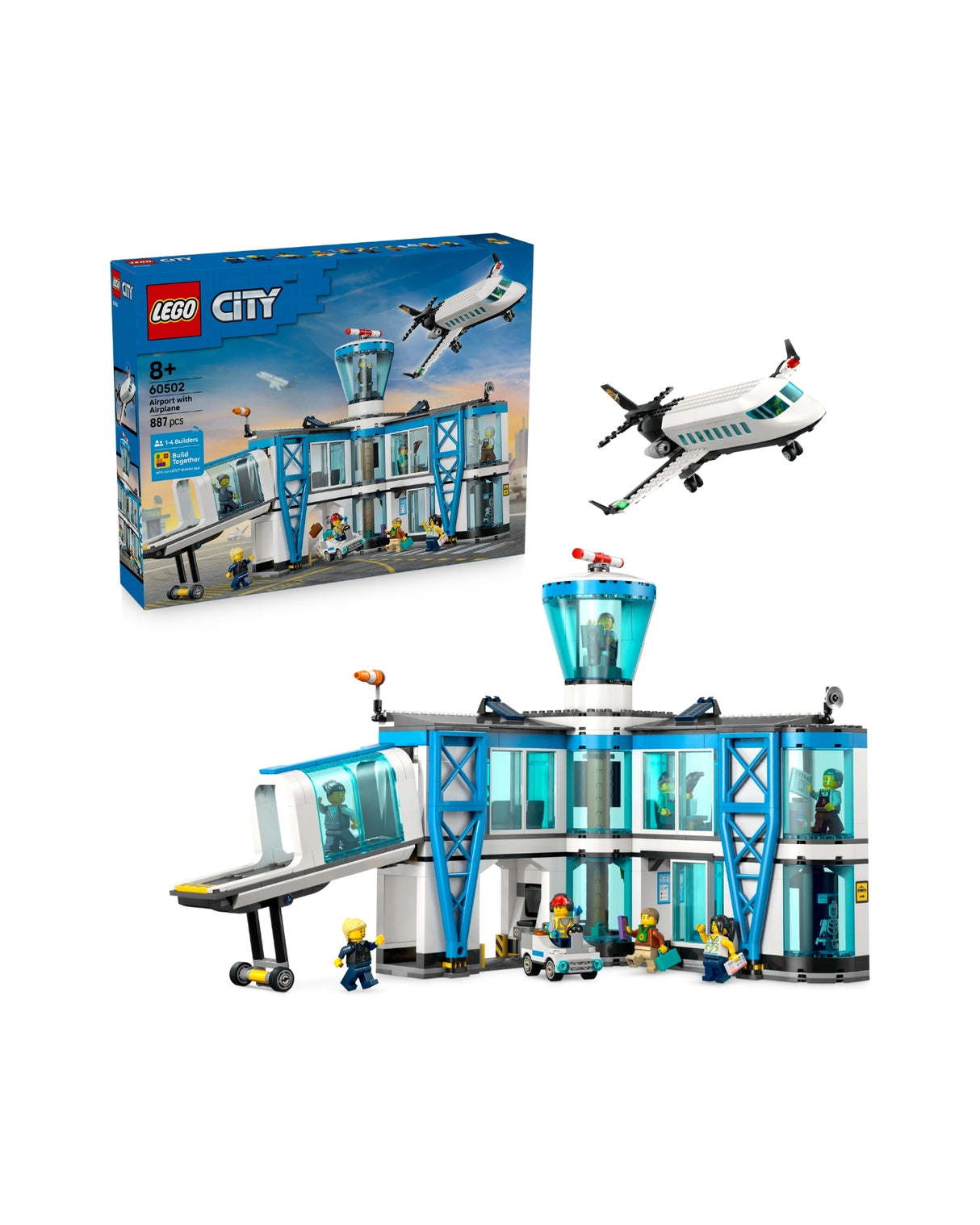 LEGO 60502 Lufthavn med fly - LEGO City 60502