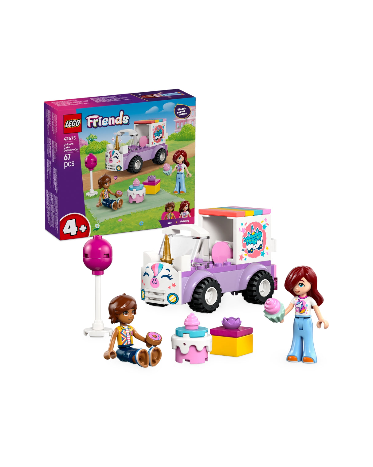 LEGO 42675 Enhjørninge-kagevogn - LEGO Friends 42675