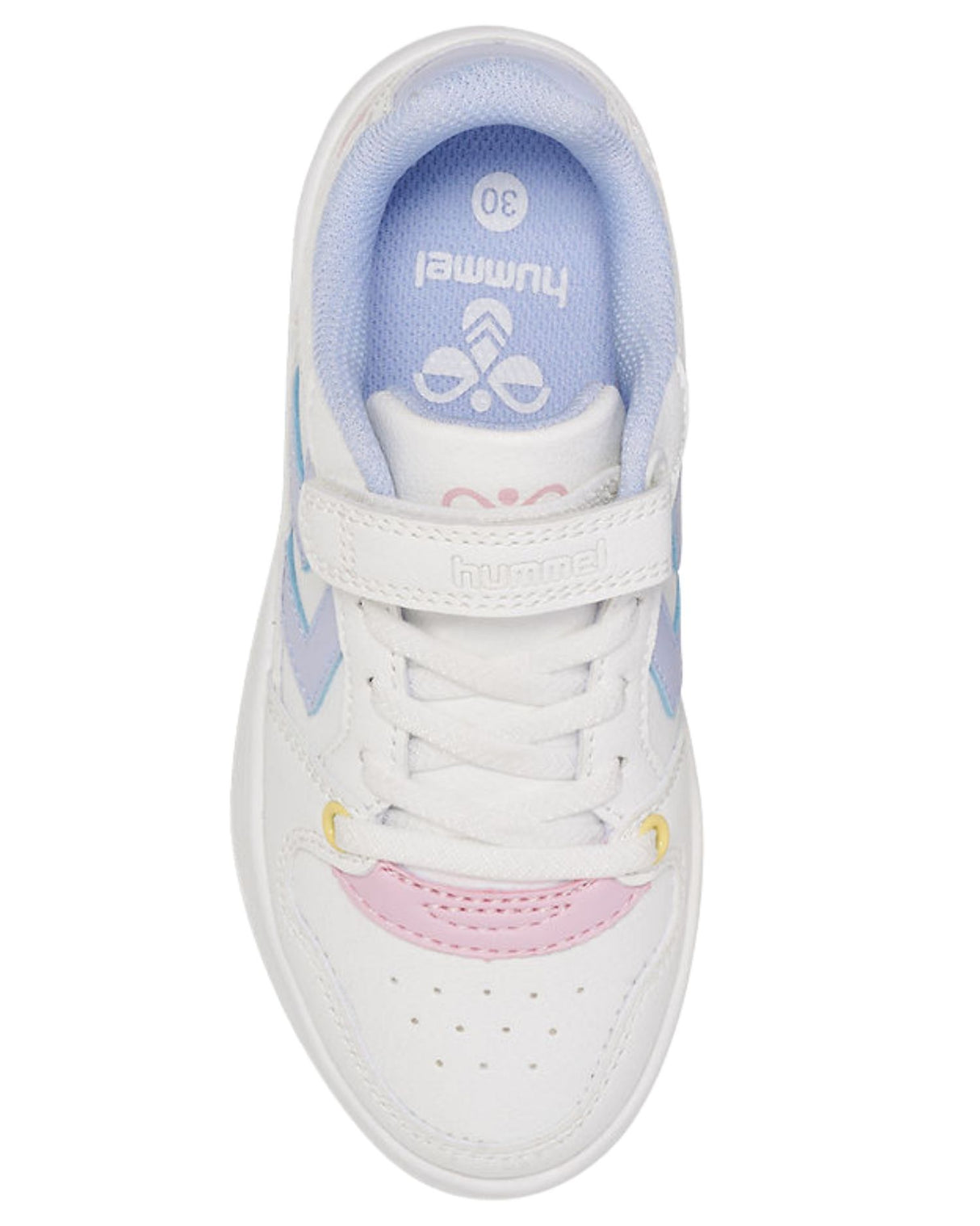 Hvid - White/Yellow - Hummel - ST. POWER PLAY JR - sneakers - 223712-9233