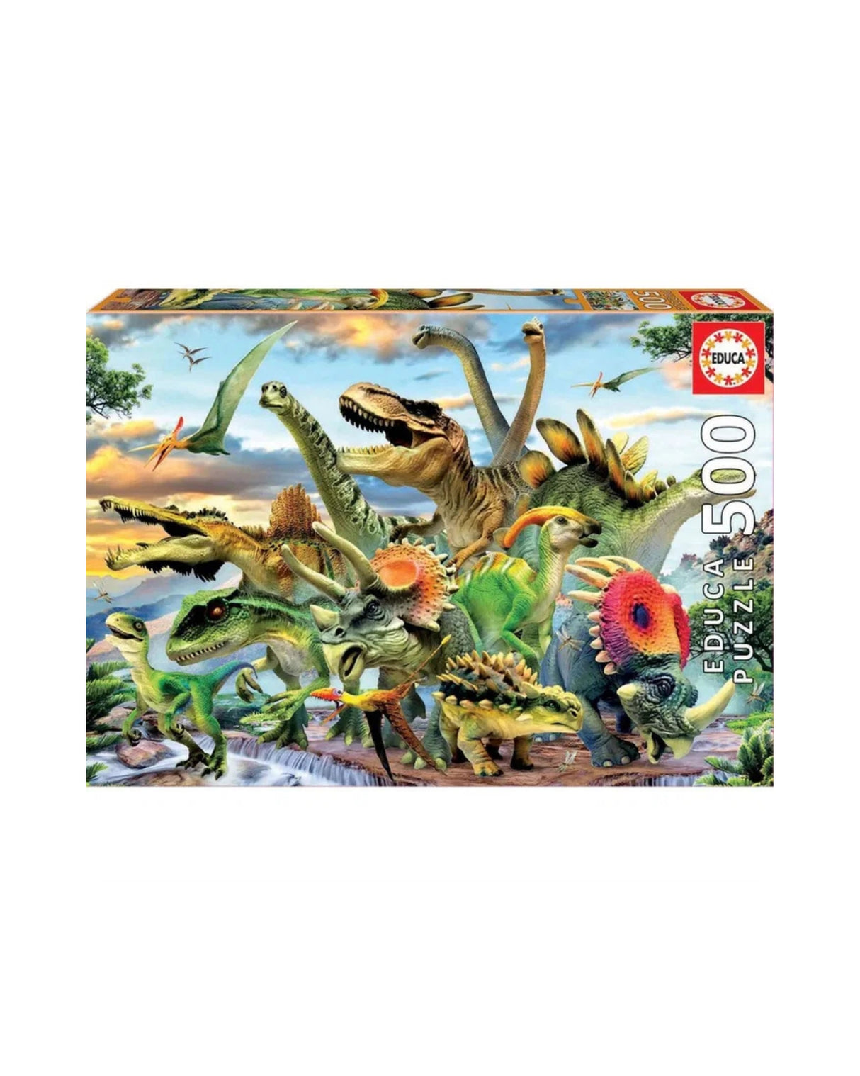 Educa 500 Dinosaurs