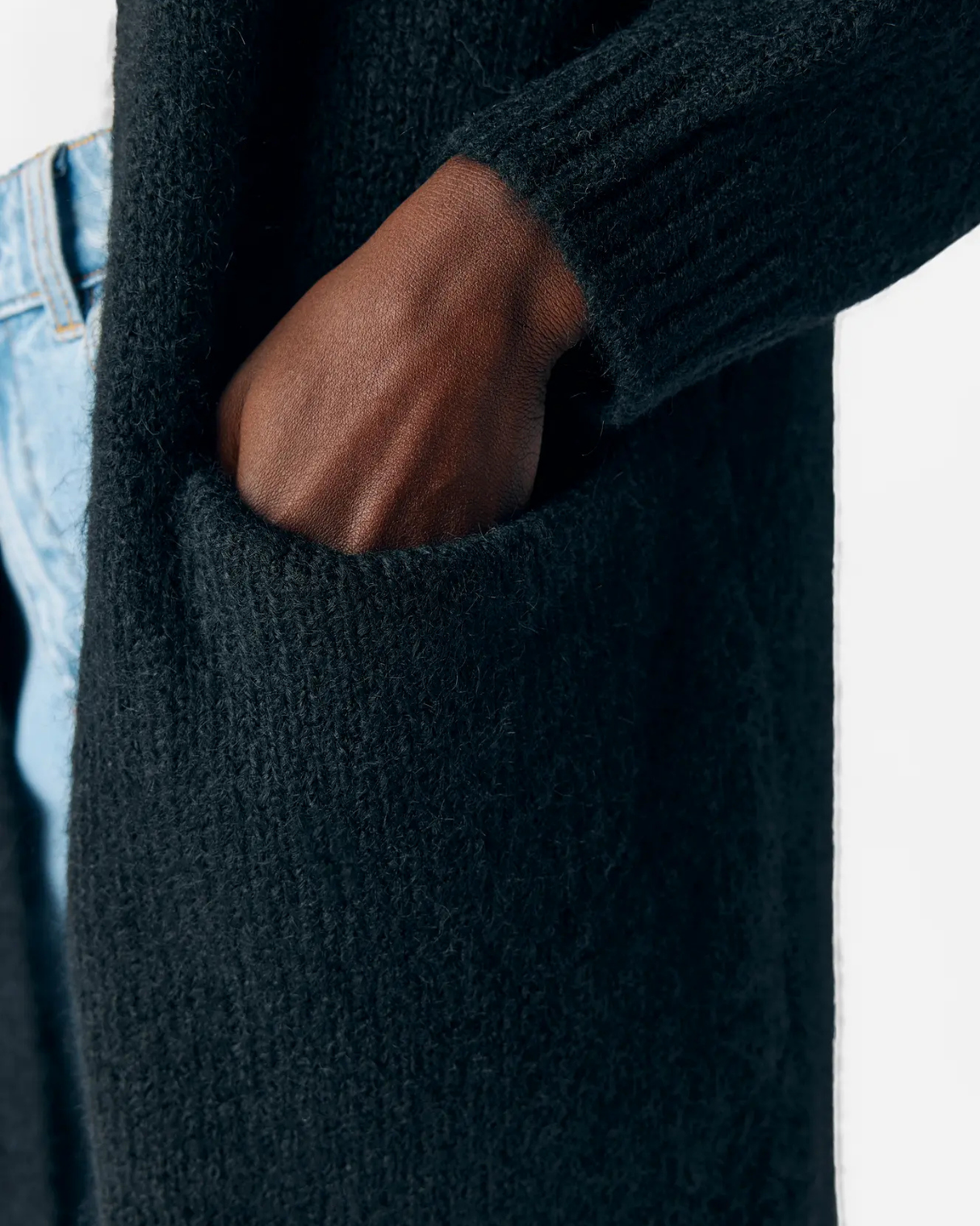 Sand/black - Birch/Black - Pieces - Sweater - 17154521