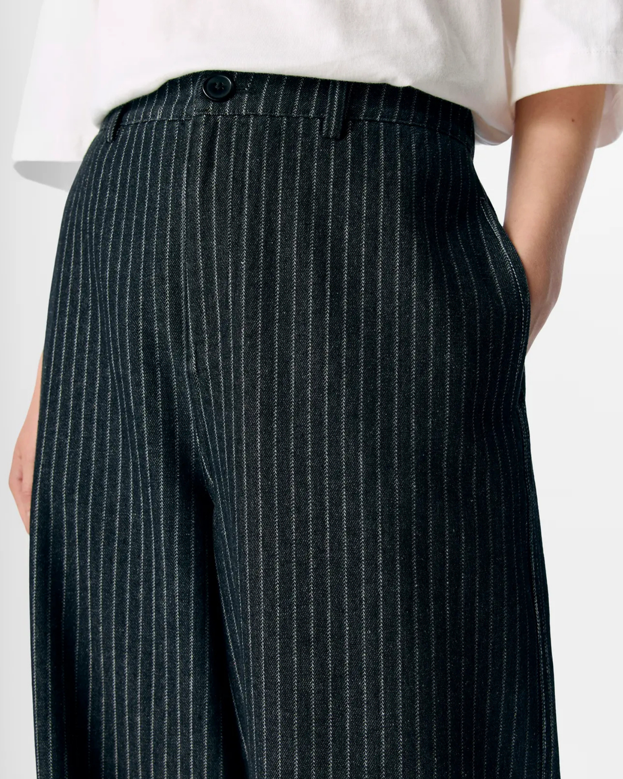 Sort - Black Denim - Object - Jeans - striber - 23048215