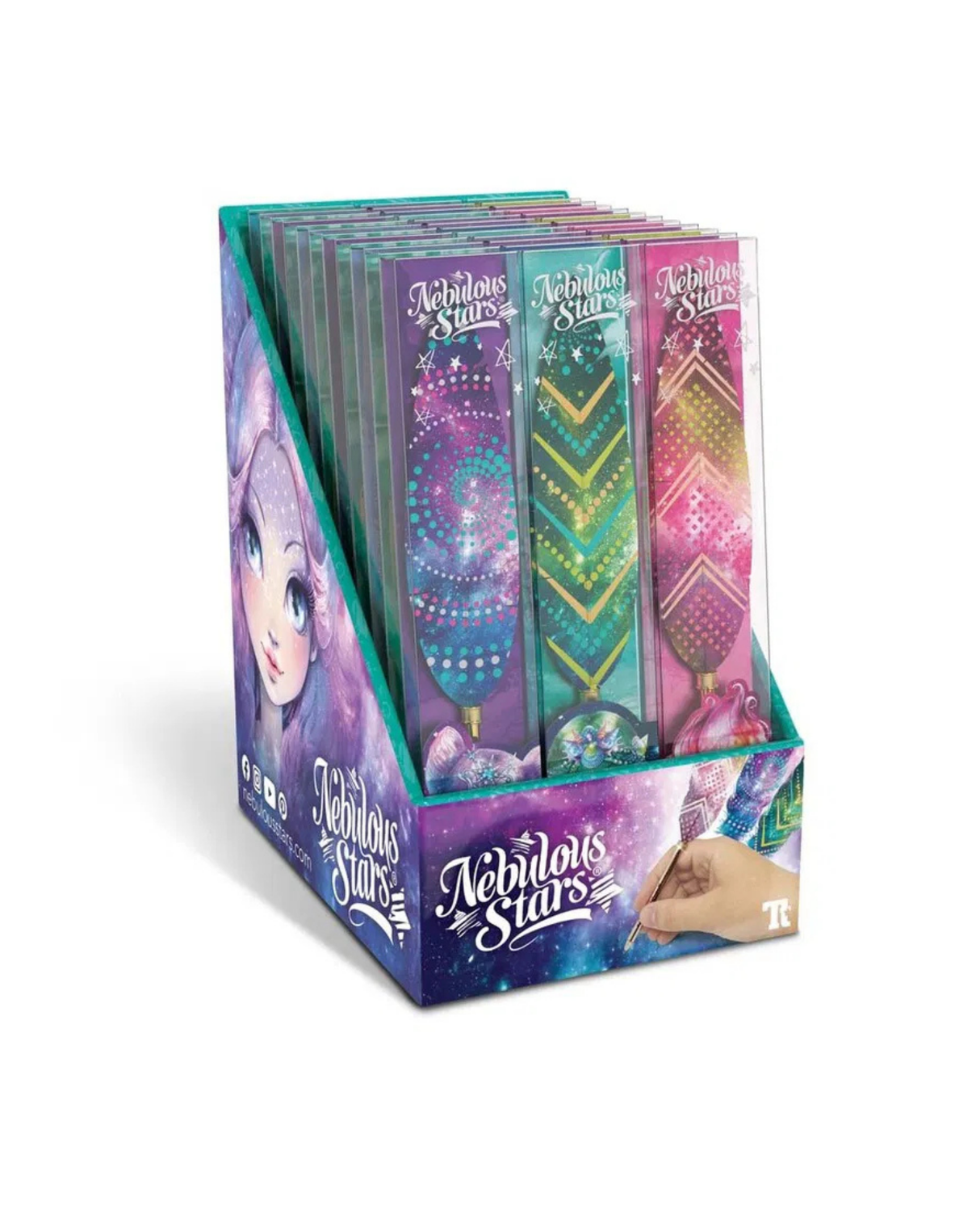 Nebulous Star Feather Quill Pen