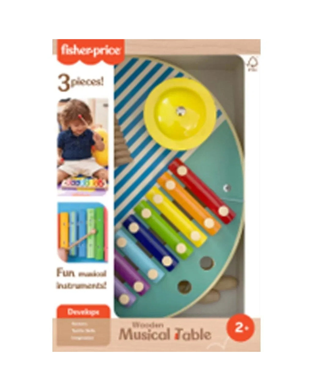 Fisher Price Wood Music Table