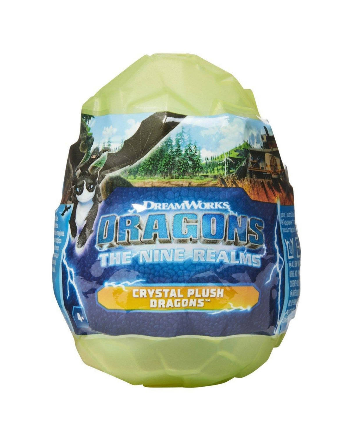 Dragons Crystal Plush Dragons Asst. 7,5 cm 1 stk.