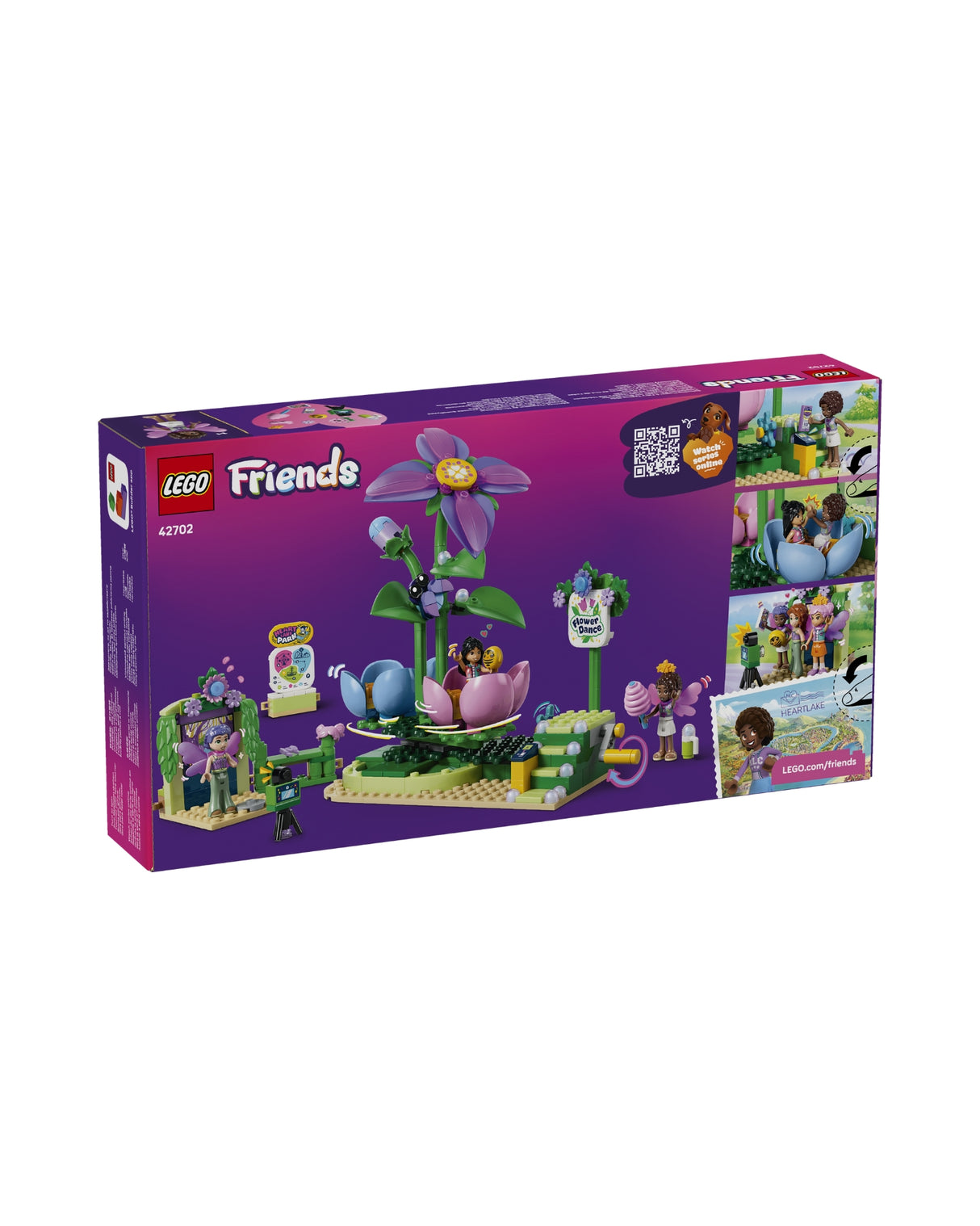 LEGO 42702 Tekop-karrusel med blomster og feer - LEGO Friends 42702