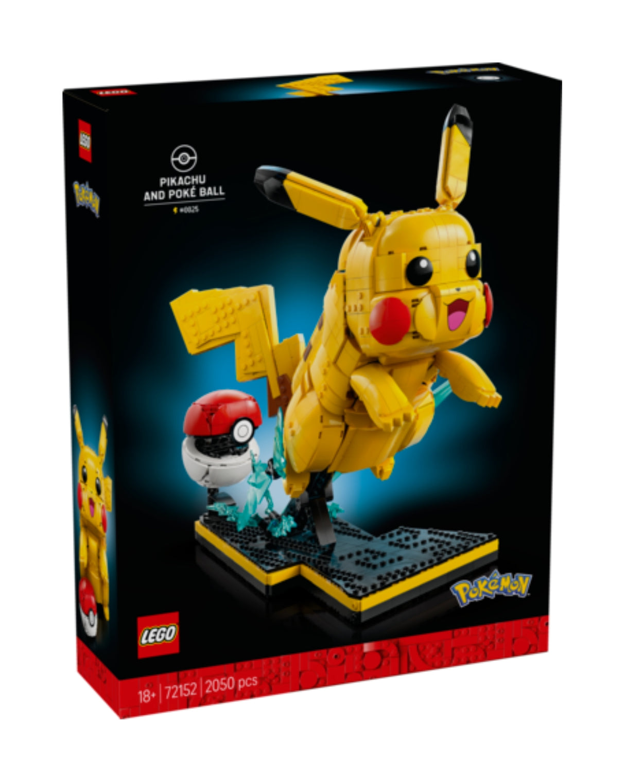 LEGO 72152 Pikachu og Poké Ball - LEGO Pokemon 72152