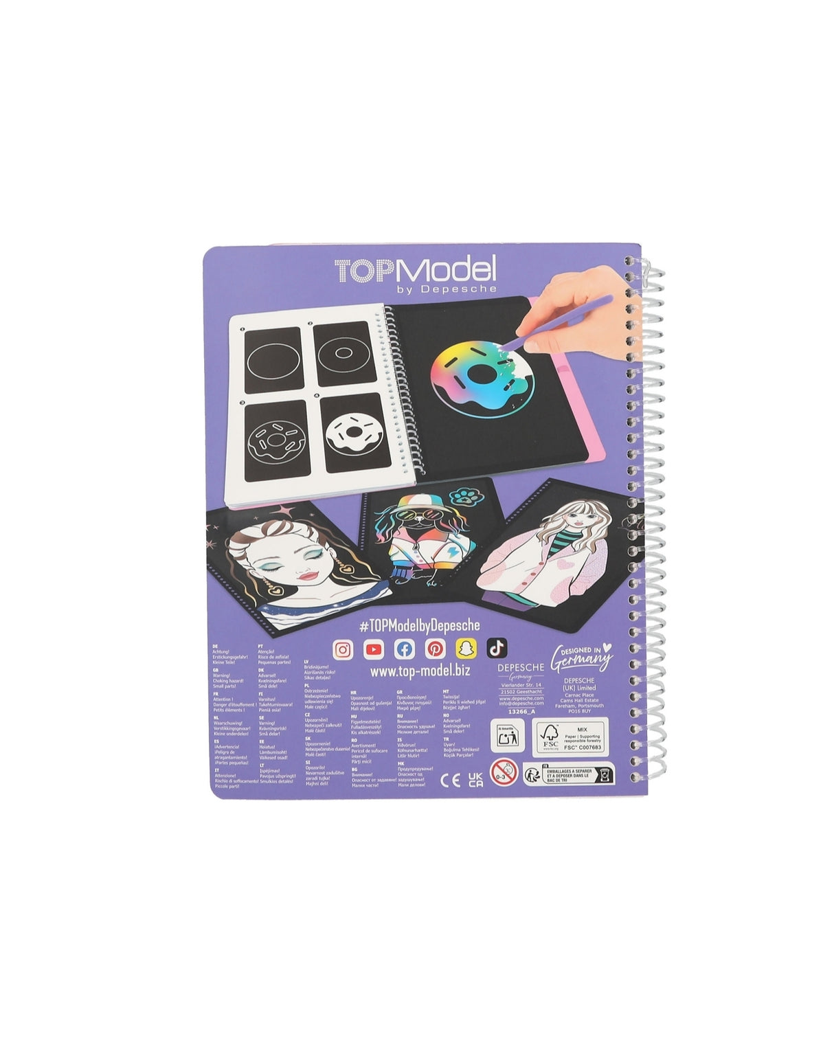 TOPModel Magic Scratch Bog