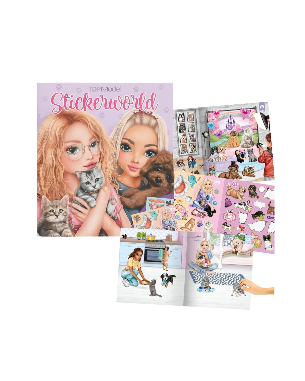 Create your Zoo Activity Book with stickers