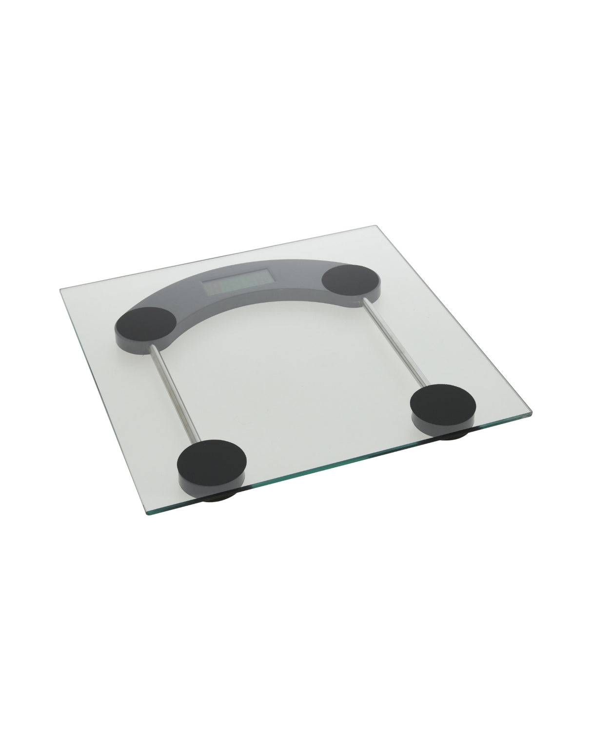 Digital personvægt i sort glas – maks. 150 kg