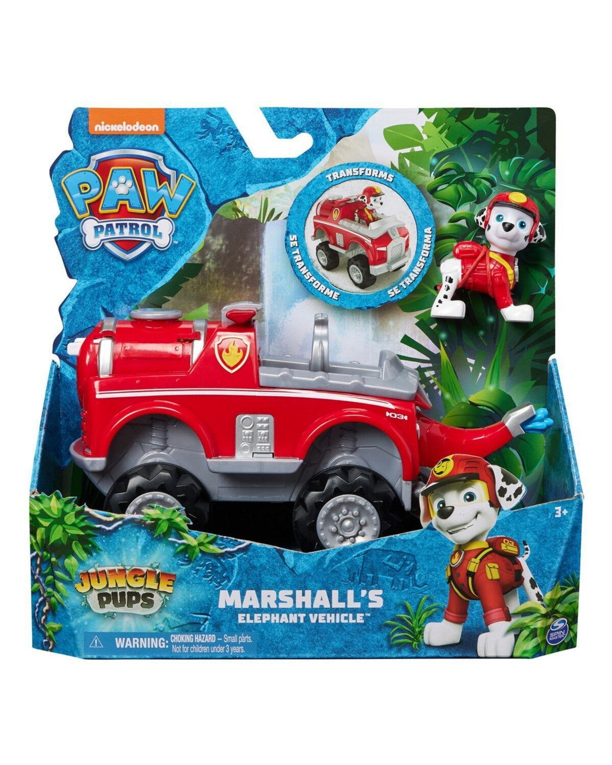 Paw Patrol Jungle Themed Vehicles
