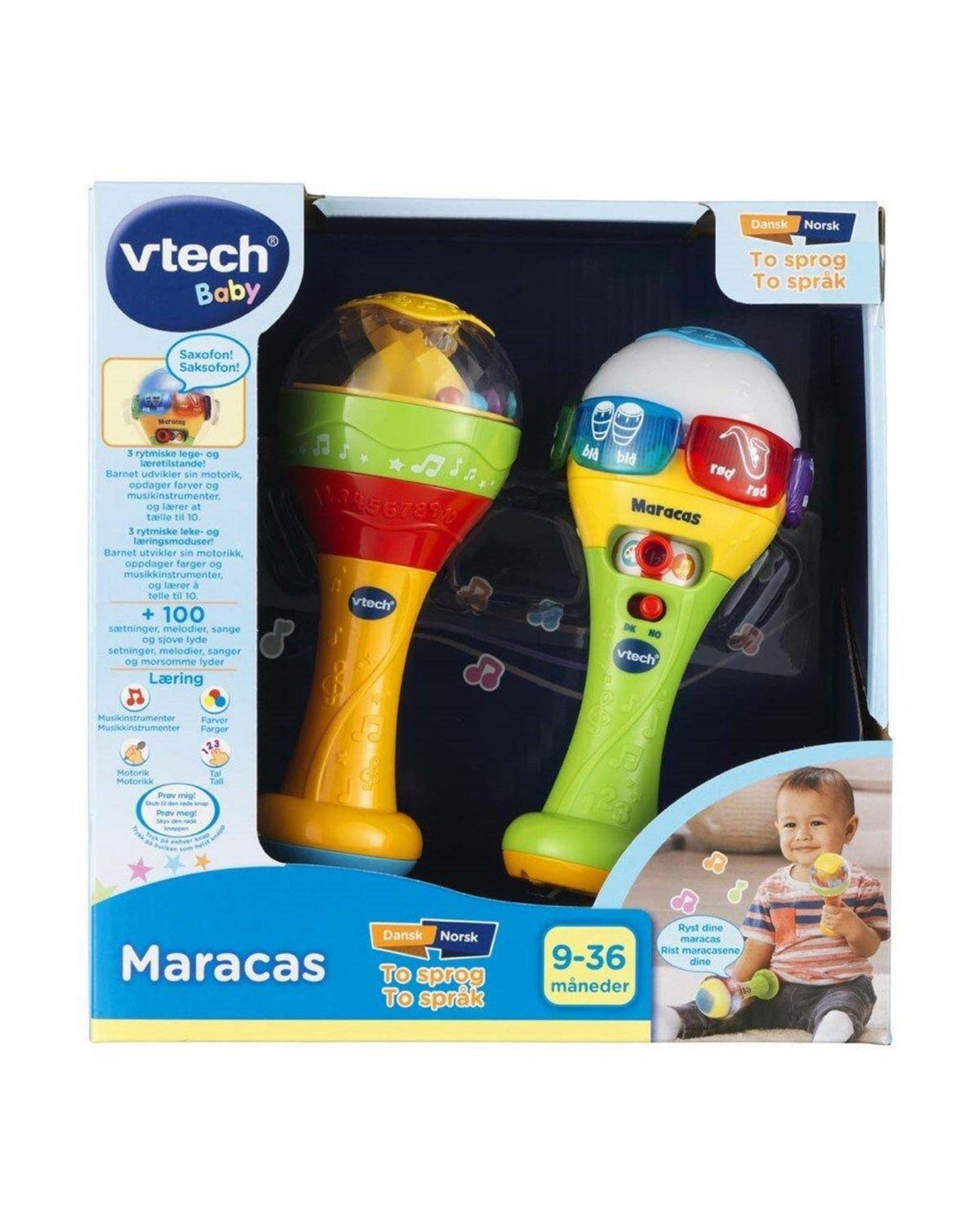 Vtech Baby Maracas, DK & NO