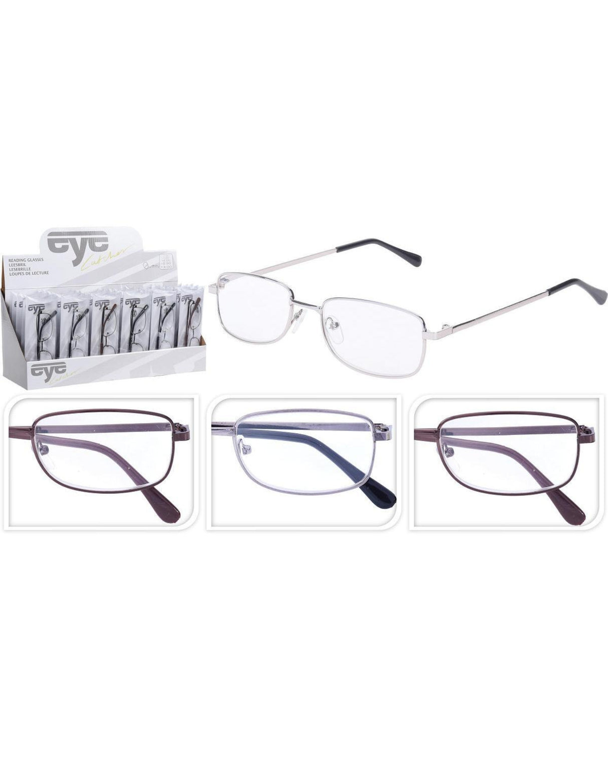 Læsebriller i metal