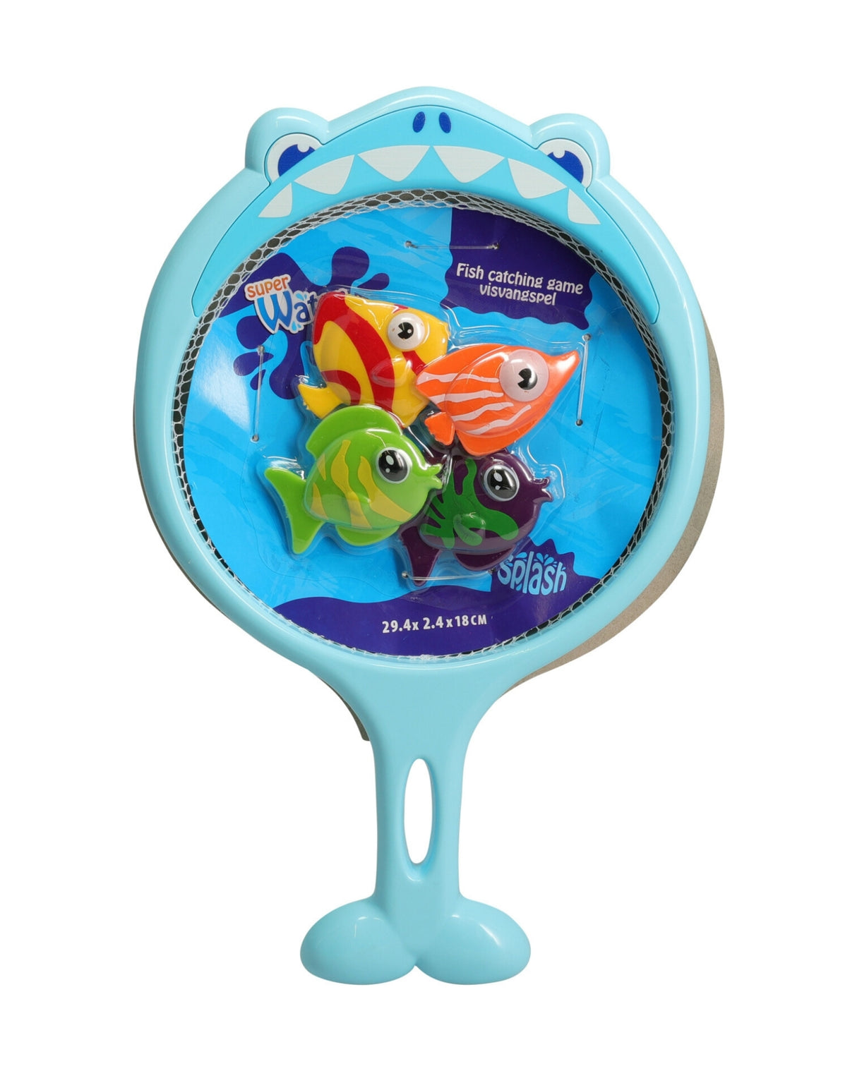 Fiskesæt net med 4 fisk