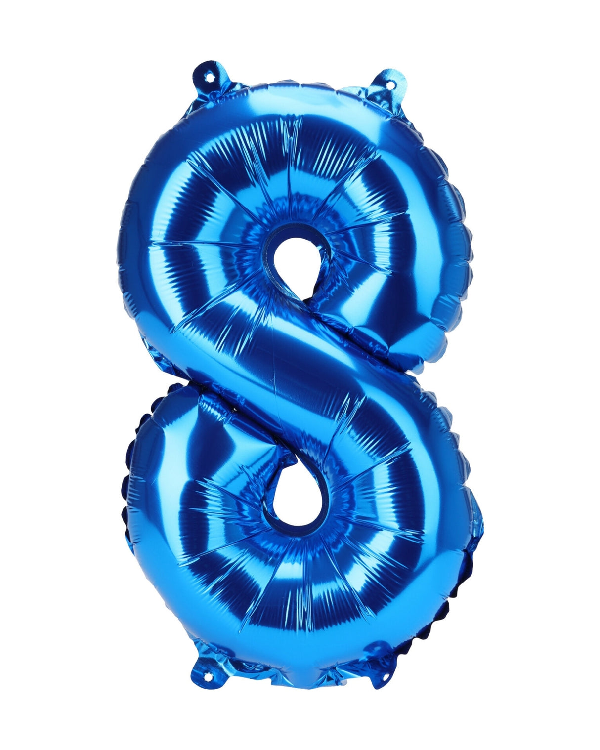 Folieballon tal 1 stk i Blå