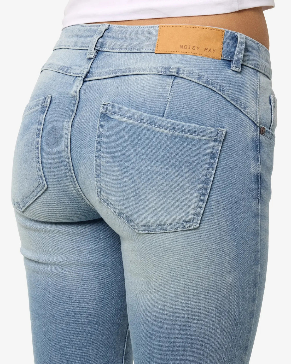 Lyseblå - Light Blue Denim - Noisy May - Jeans - 27032328