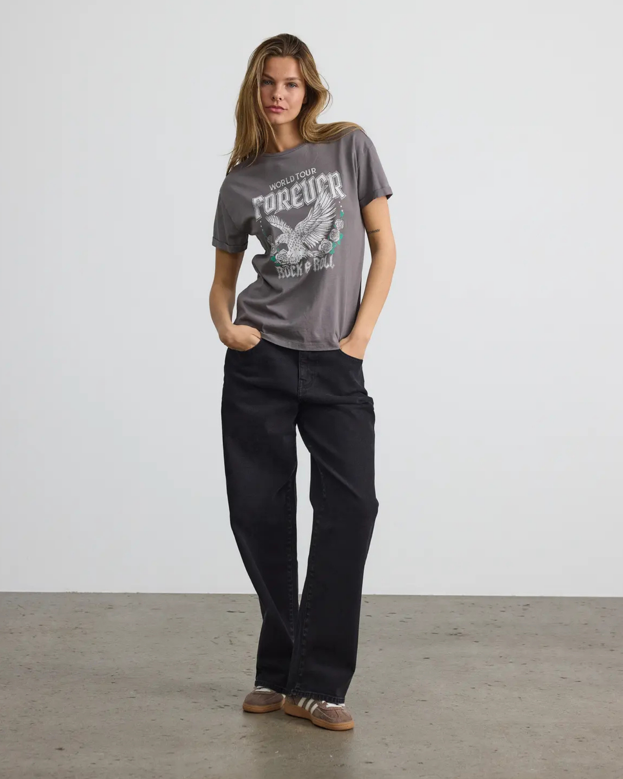 Dark Green - Trekking Green - Pieces - T-shirt - 17140802