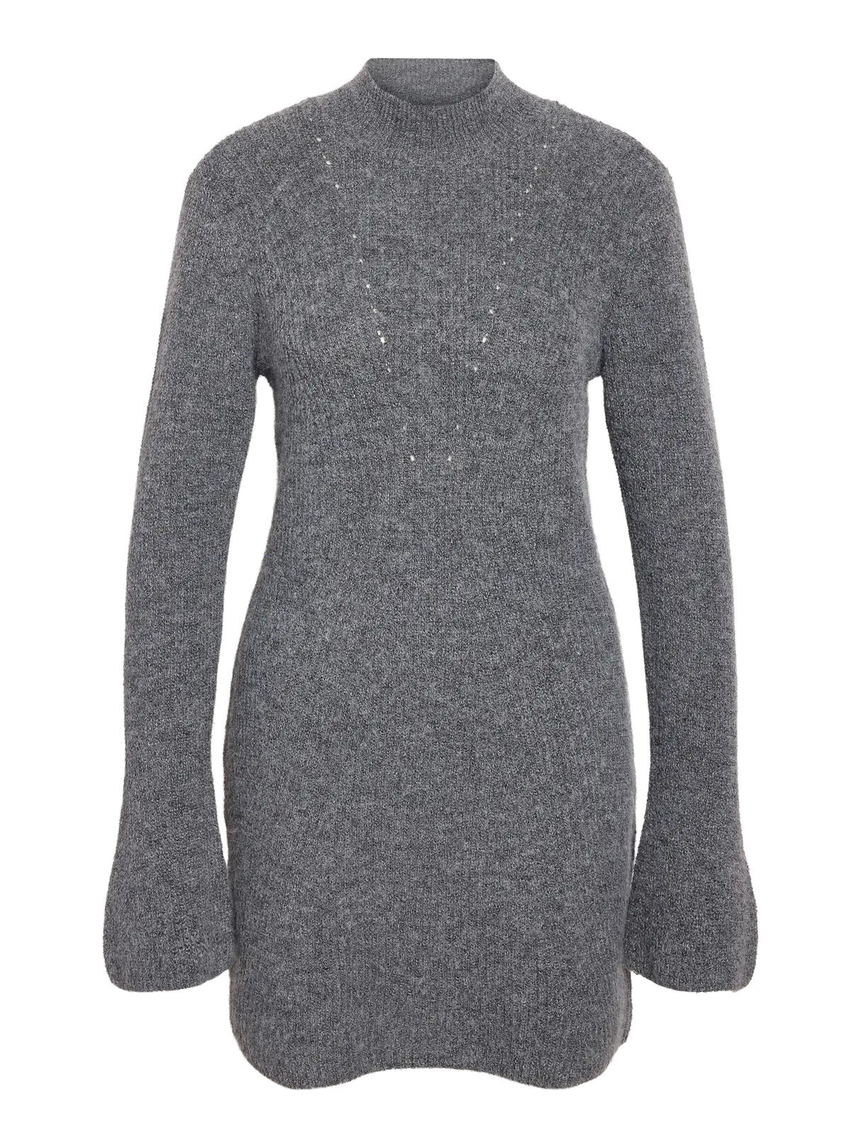 Medium Grey Melange Kjole fra Noisy May - 27034892
