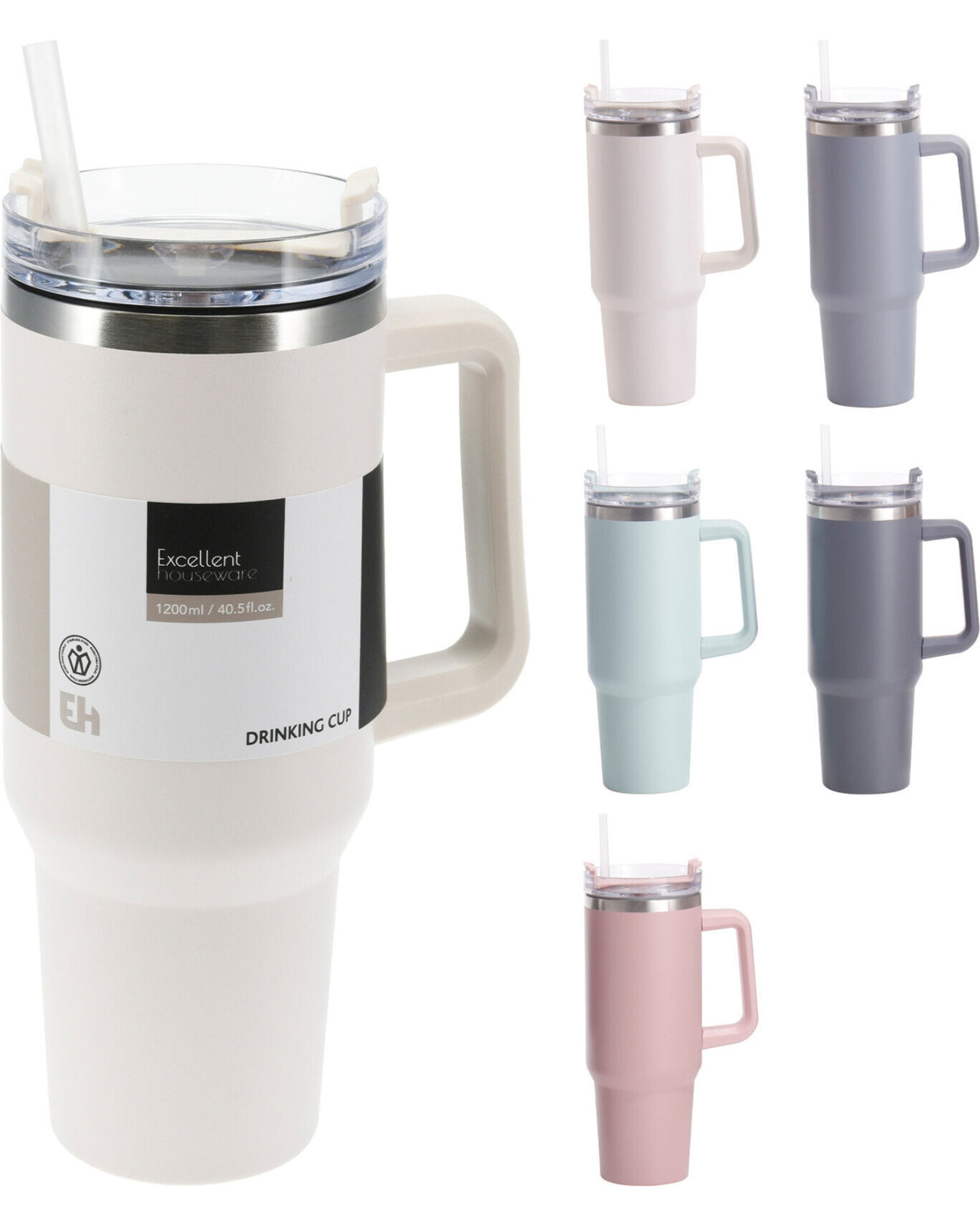 Drikke krus 1,2 liter 1 stk