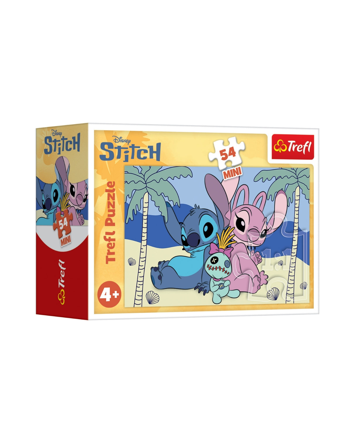Puslespil med 54 brikker - Mini-Puslespil - Stitch Og Hans Verden - Disney Lilo&Stitch