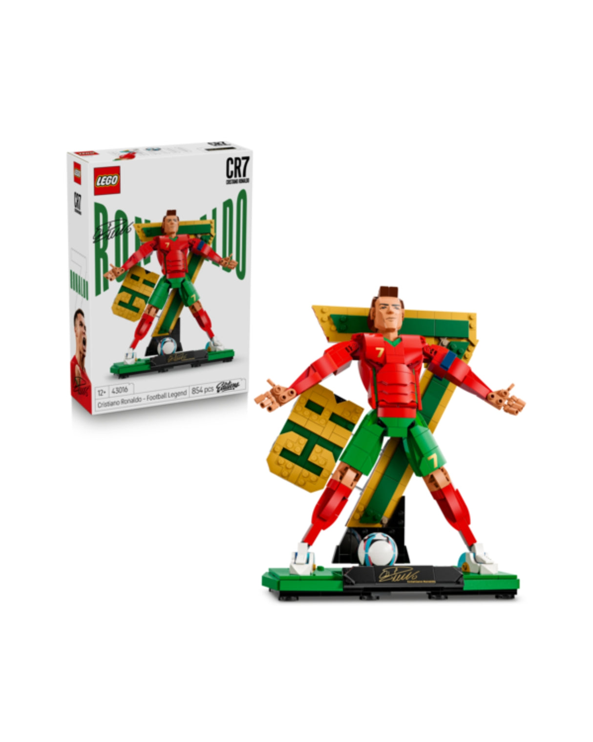 LEGO 43016 Cristiano Ronaldo – fodboldlegende - LEGO Edition Football 43016