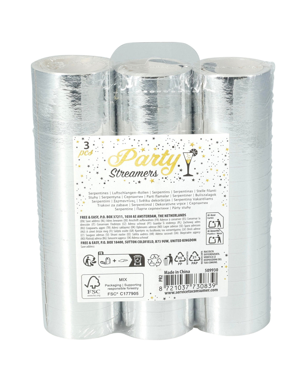 Serpentiner 3 ruller