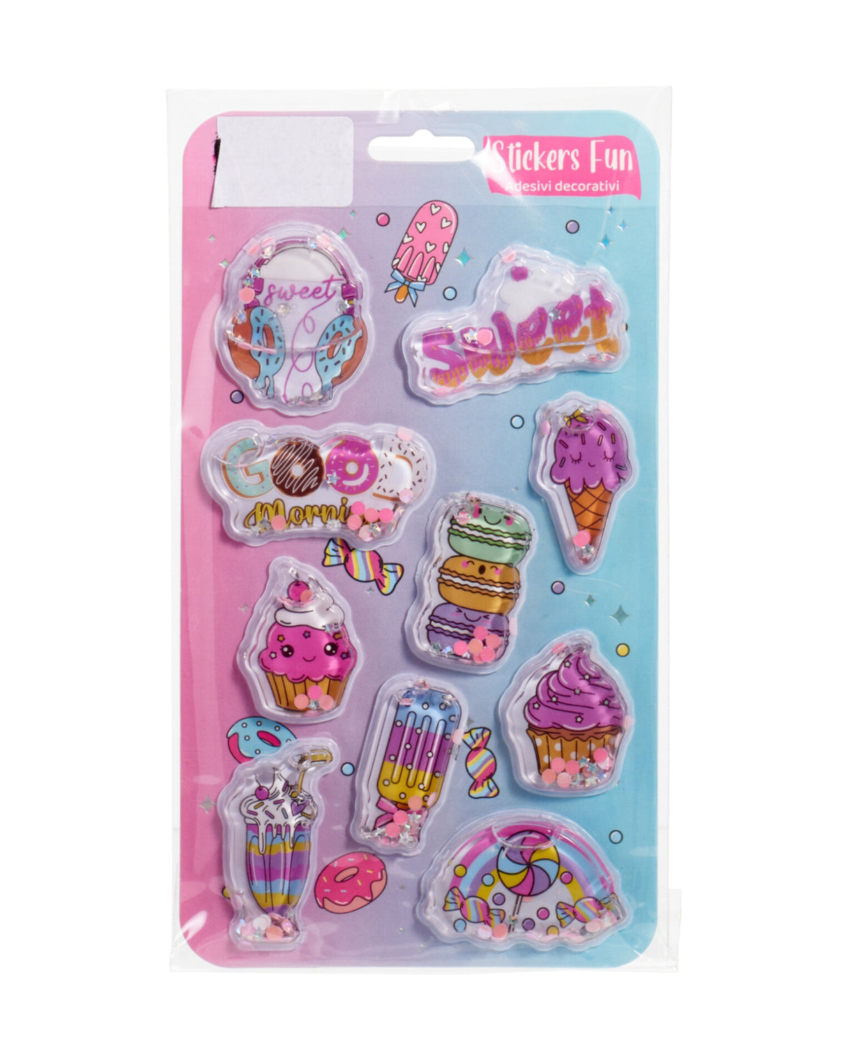 3D Stickers – 10 klistermærker