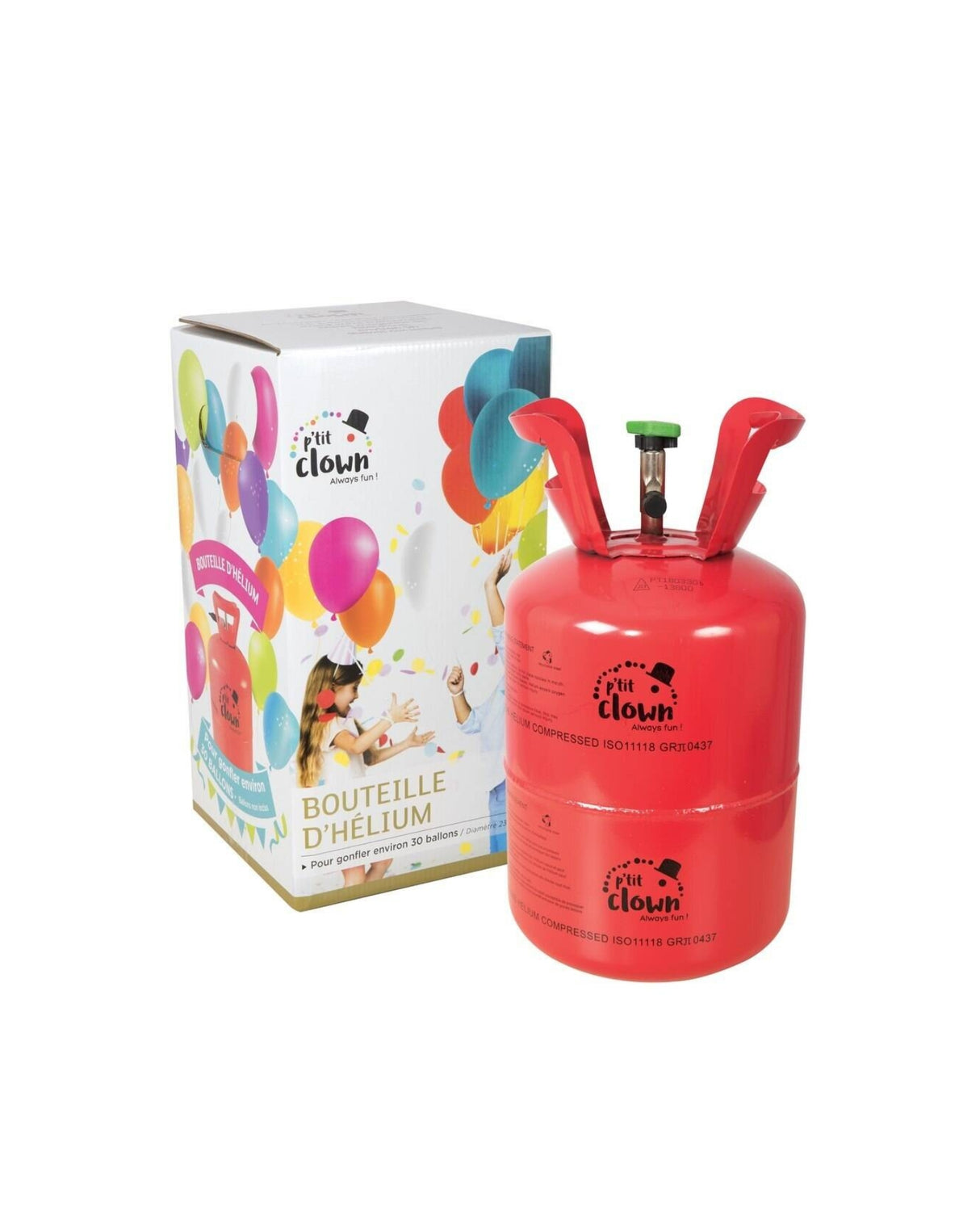 Ballongas til ca 30 balloner / Helium 0,2 m2