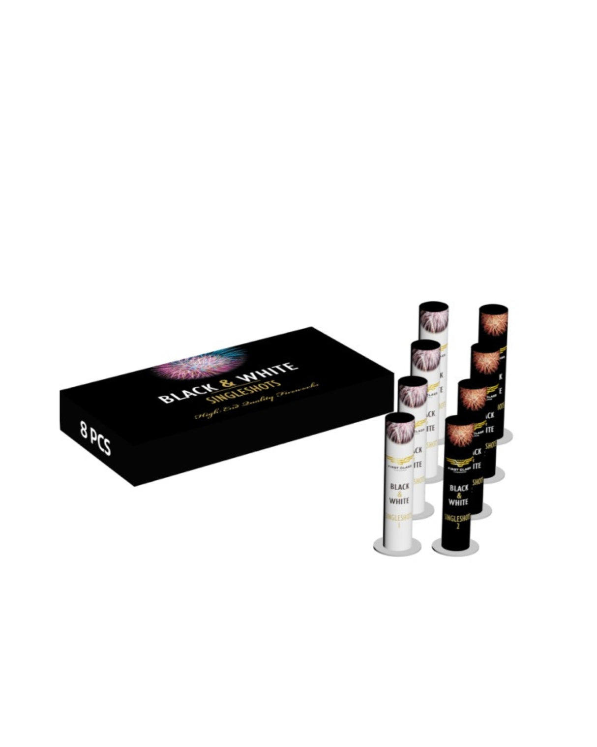 (137) Single shot 20mm 8pcs