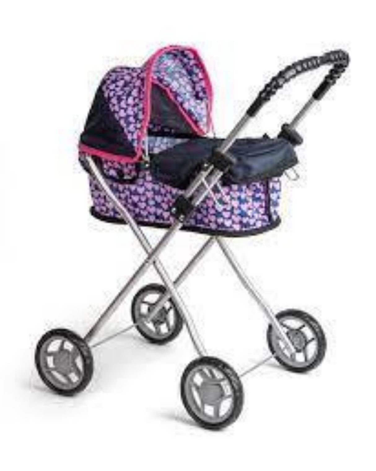 Dukkevogn MY Baby 59cm - Blå