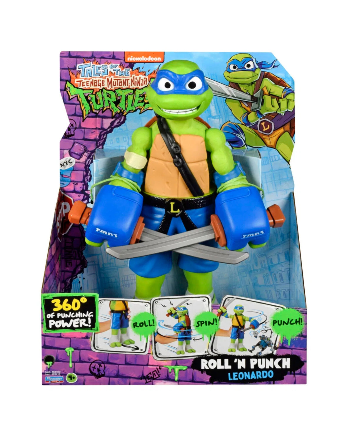 Turtles Mutant Mayhem Giant Movie 30cm Figur - Leonardo