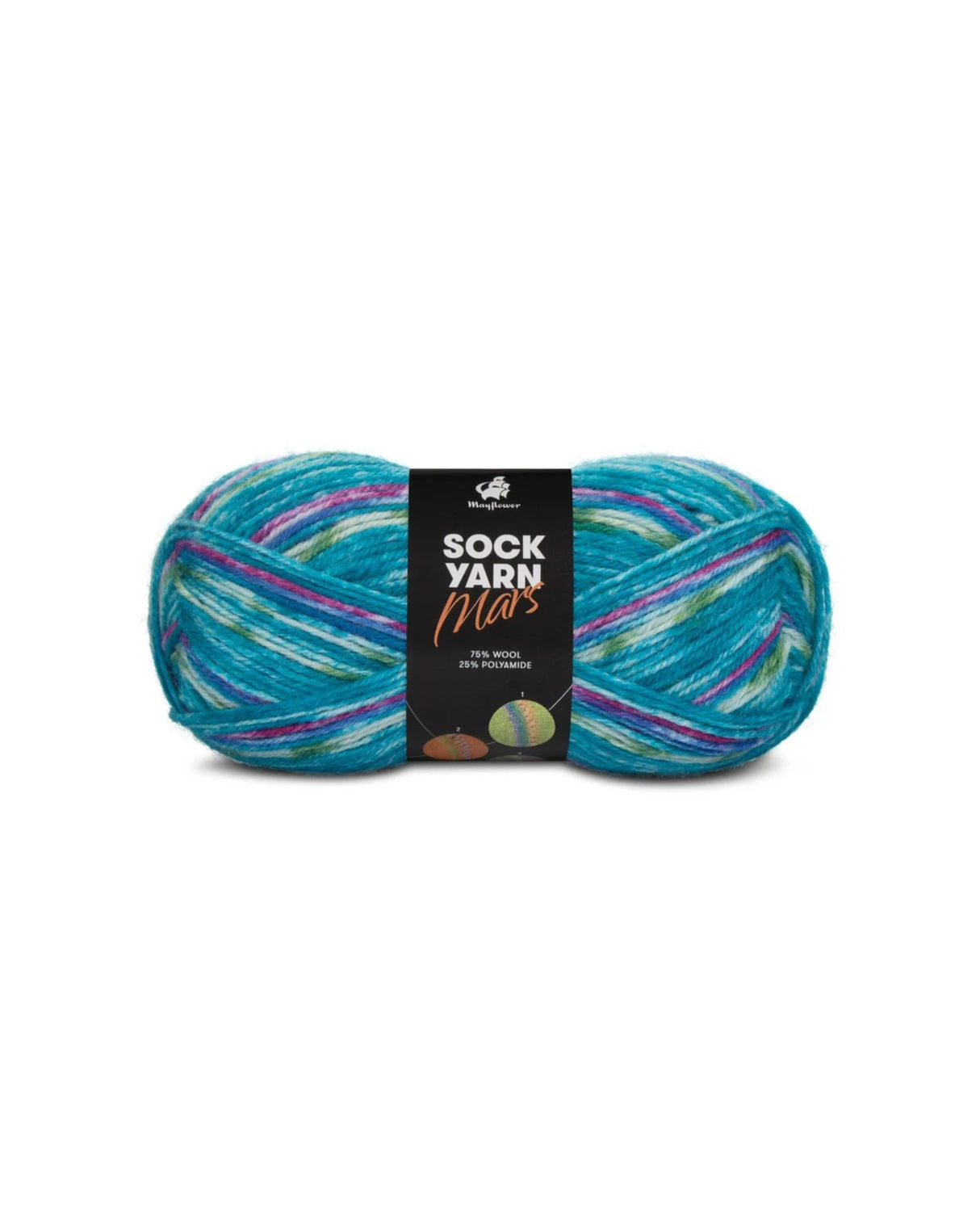 Mayflower Mars Strømpegarn 50g fv.05